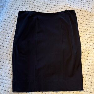 Navy stretch skirt